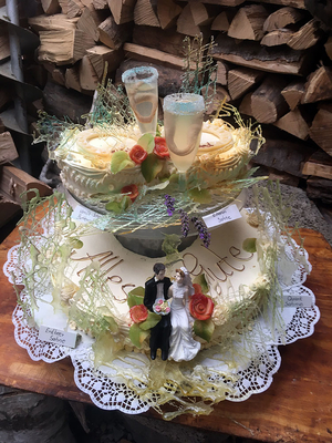2-Etagen-Hochzeitstorte&hellip;