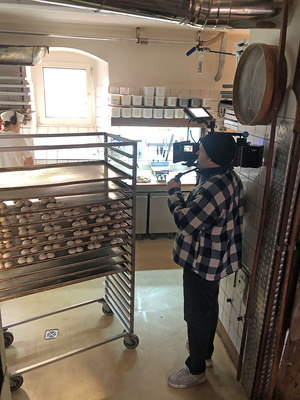 Erzgebirgskrimi: Dreharbeiten in der Backstube&hellip;