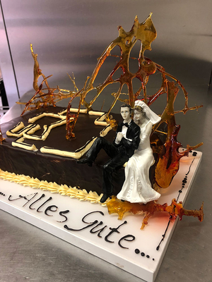 Hochzeitstorte "Alles Gute"&hellip;