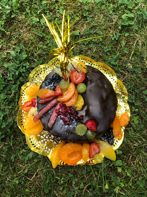 Schokotorte mit Früchten&hellip;